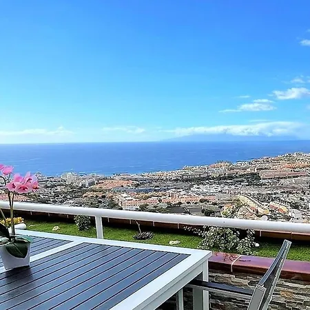 Luxury Penthouse, Sunset, Heated Pool, Fast Wifi * Costa Adeje (Tenerife)