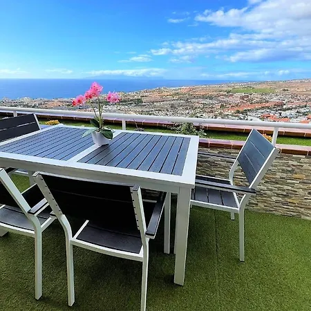 Lägenhet The Penthouse, Fabulous Sunset, Heated Pool, Fiber Costa Adeje (Tenerife)