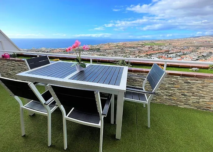 Apartman The Penthouse, Fabulous Sunset, Heated Pool, Fiber Costa Adeje (Tenerife)